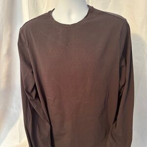 H&M Slim Fit Dark Gray XL Men's Long Sleeve T Shirt